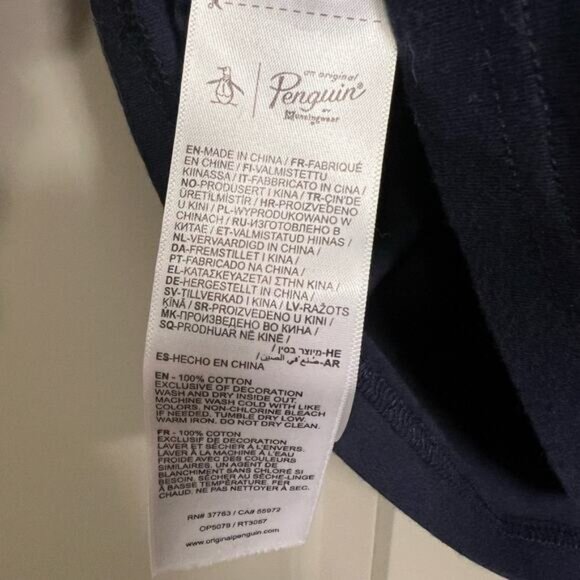 Original Penguin Men's Leaf Print Fill T-Shirt - Large - Picture 6 of 6